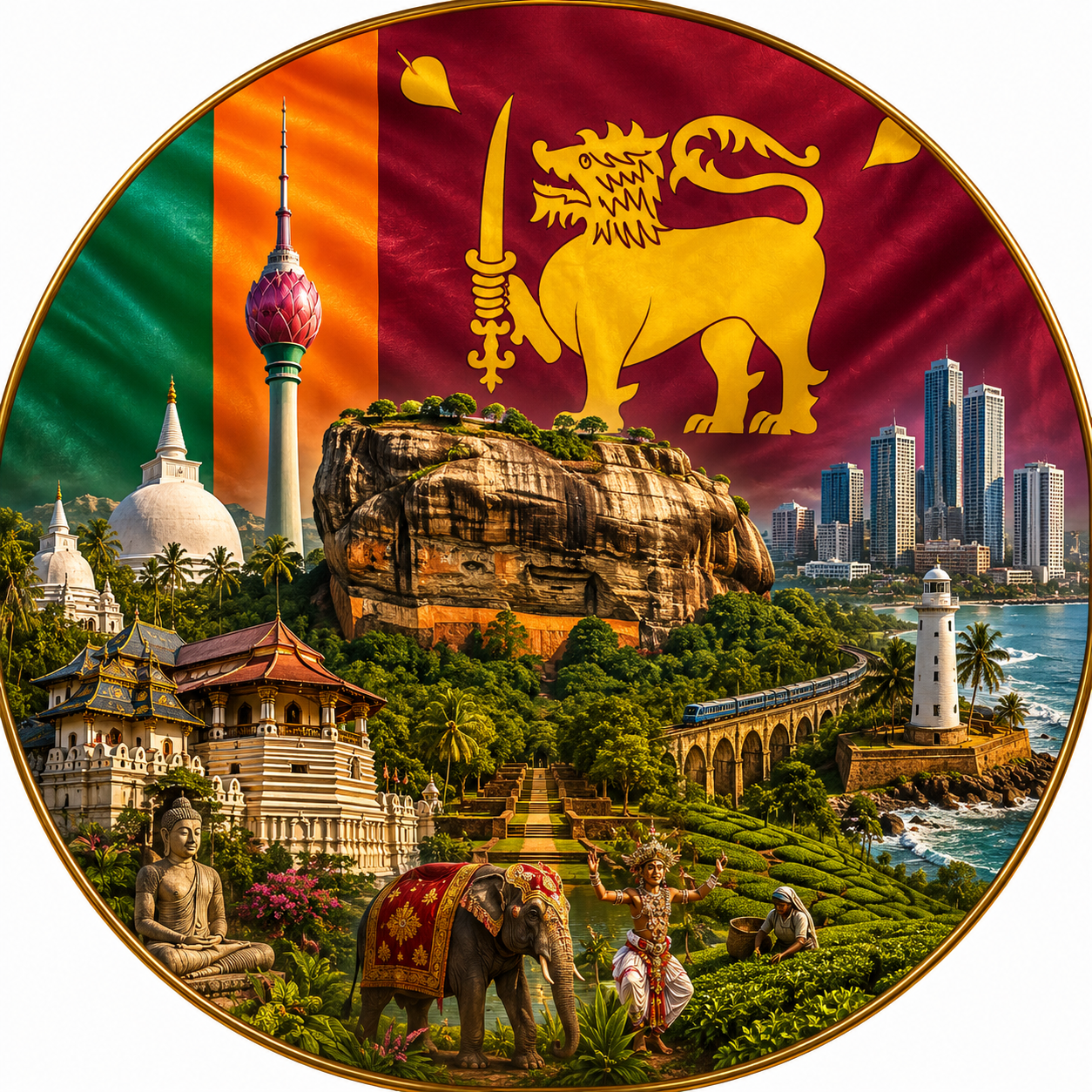 Sri Lanka flag
